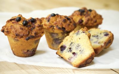 Blueberry muffins