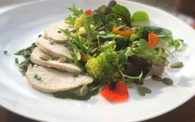 Chicken salad with a difference